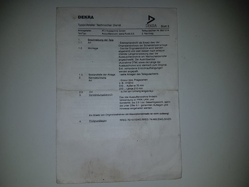 Teilegutachten von 1995