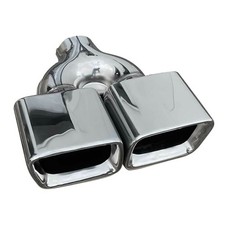 Auspuffblende Endstück Double