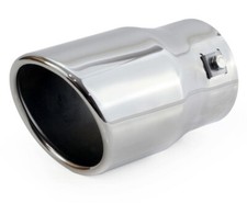 Auspuffblende Chrome