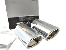 Original Audi Auspuffblende A4